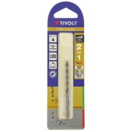 1 pcs - Tivoly 1080442 Series High Speed Steel, 4mm Diameter, 75 mm Overall