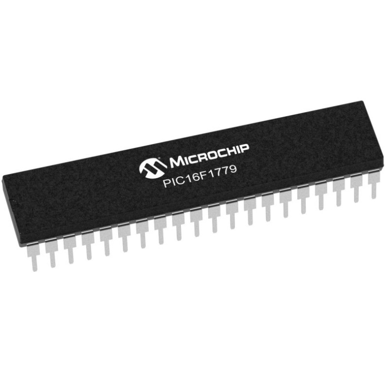 2 pcs - Microchip PIC16F1779-I/P, 8bit PIC Microcontroller, PIC16, 32MHz, 28 kB Flash, 40-Pin PDIP