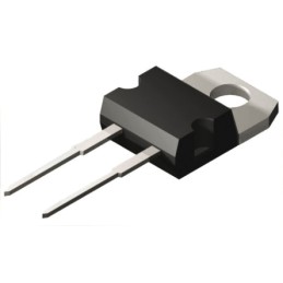 2 pcs - ROHM 650V 15A, SiC Schottky Diode, 2-Pin TO-220FM SCS215AMC