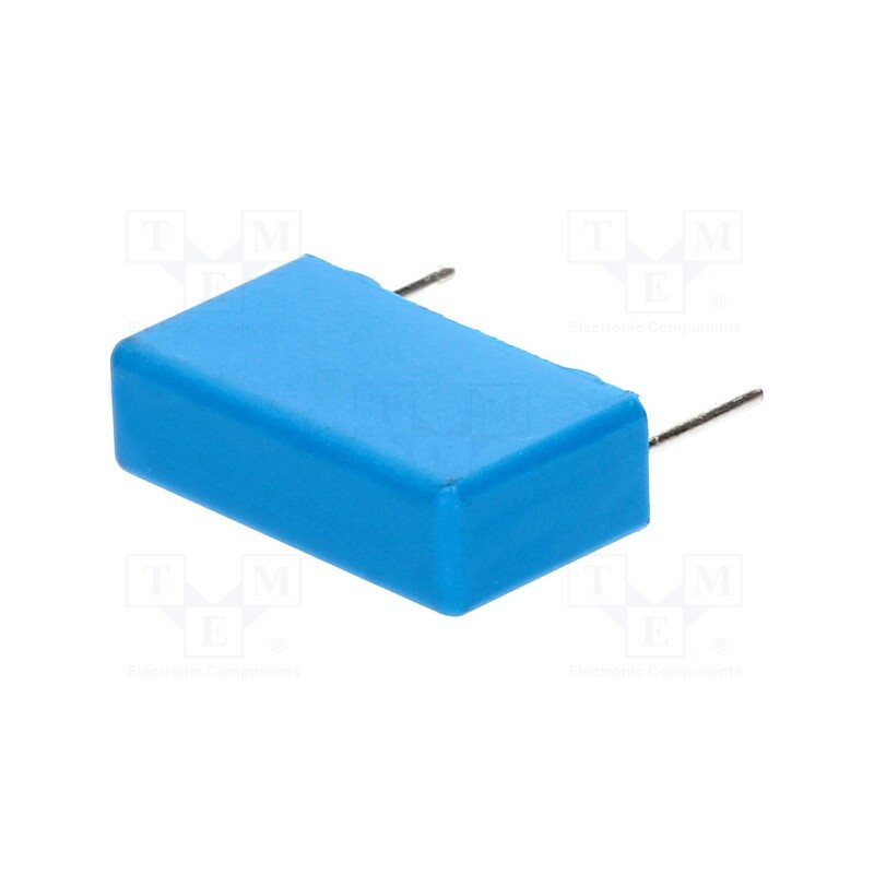 1 pcs x KEMET - PHE448SB4100JR06 - Capacitor: polypropylene, 1nF, 5.5x10.5x18mm, THT, ±5%, 15mm
