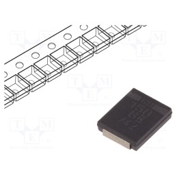 1 pcs x KEMET - T520H158M006ATE055 - Capacitor: tantalum-polymer, low ESR, 1500uF, 6.3VDC, H, 2924, SMD
