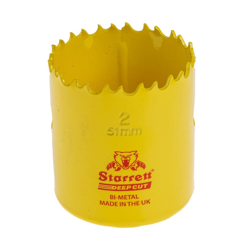 1 pcs - Starrett HSS 51mm Hole Saw