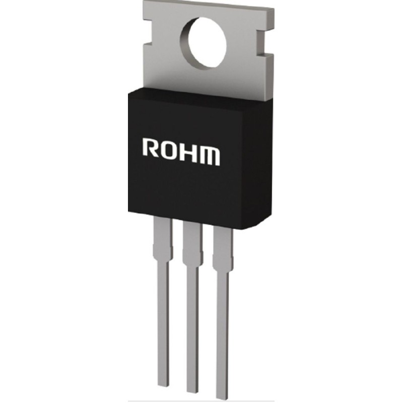 2 pcs - N-Channel MOSFET, 24 A, 650 V, 3-Pin TO-220AB ROHM R6524KNX3C16