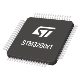 2 pcs - STMicroelectronics STM32G0B1RET6, 32bit ARM Cortex M0+ Microcontroller, STM32G0, 64MHz, 512 kB Flash, 64-Pin LQFP