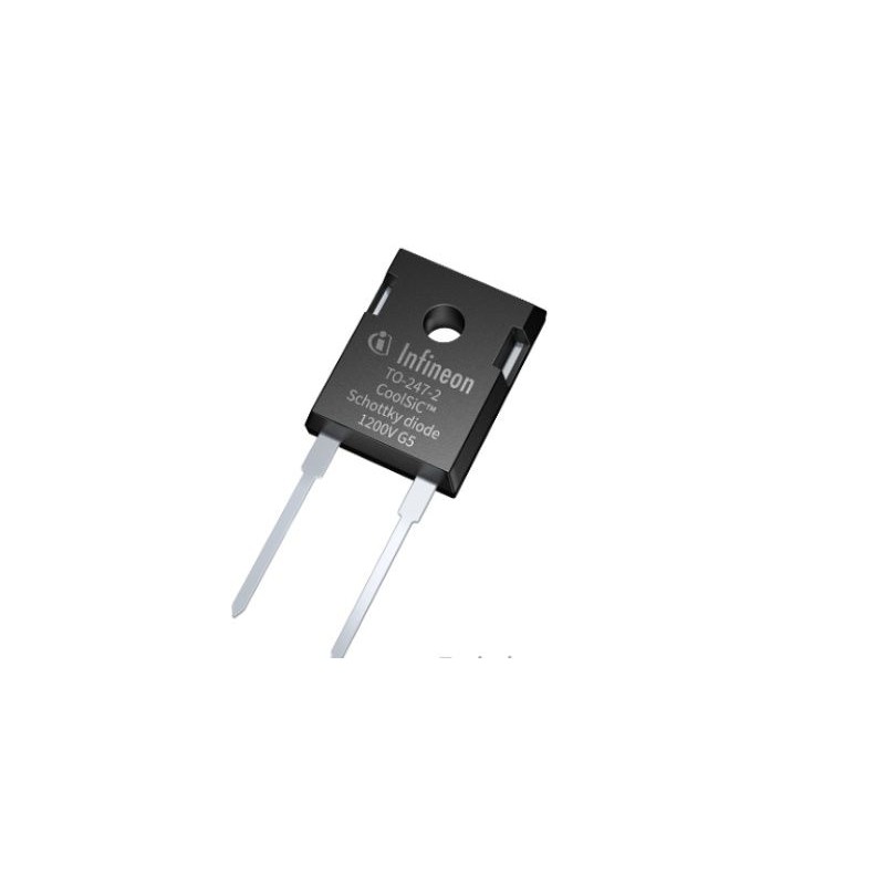 2 pcs - Infineon 1200V 10A, SiC Schottky Diode, 2-Pin TO-247 IDWD10G120C5XKSA1