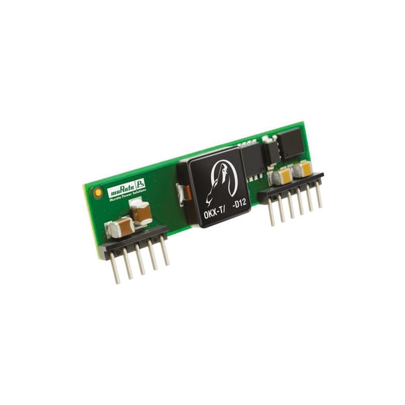 1 pcs - Murata Power Solutions OKX DC-DC Converter, 0.75 - 5.5V dc/ 16A Output, 8.3 - 14 V dc Input, 80W, Through