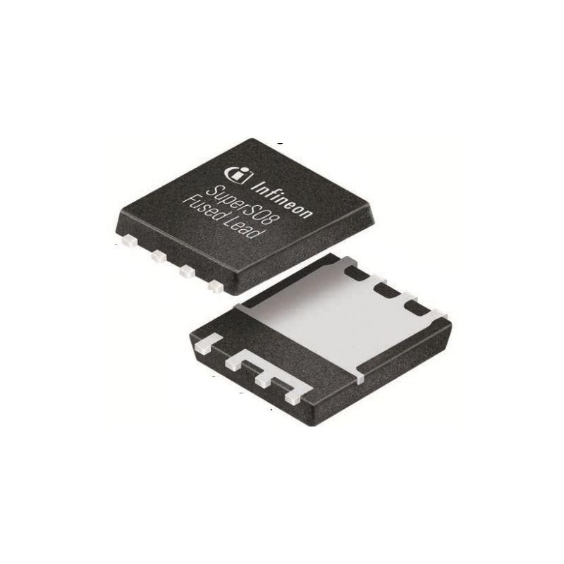2 pcs - N-Channel MOSFET, 184 A, 80 V, 8-Pin SuperSO8 5 x 6 Infineon BSC026N08NS5ATMA1