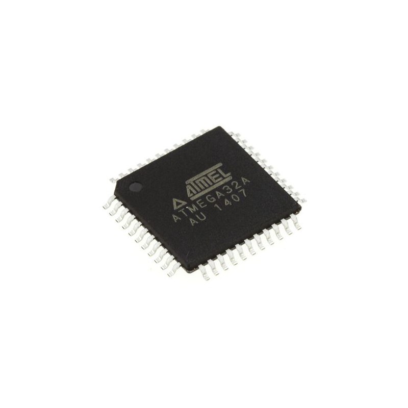 2 pcs - Microchip ATMEGA32A-AU, 8bit AVR Microcontroller, ATmega, 16MHz, 32 kB Flash, 44-Pin TQFP
