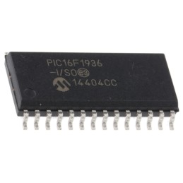 2 pcs - Microchip PIC16F1936-I/SO, 8bit PIC Microcontroller, PIC16F, 32MHz, 8192 x 14 words, 256 B Flash, 28-Pin SOIC