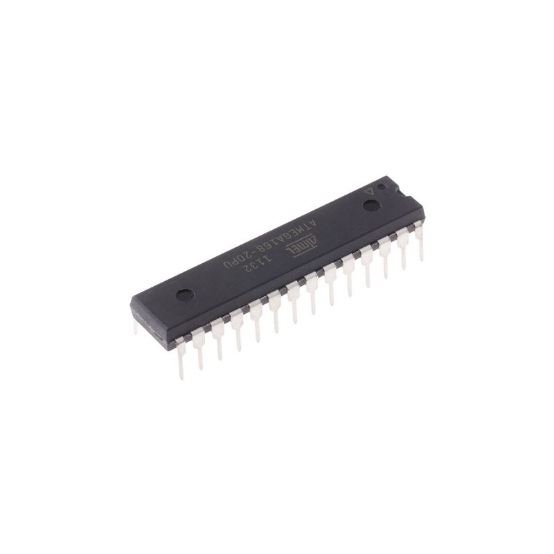 2 pcs - Microchip ATMEGA168-20PU, 8bit AVR Microcontroller, ATmega, 20MHz, 16 kB Flash, 28-Pin PDIP