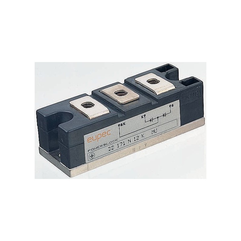 6 pcs - IXYS MCC161-22IO1, Dual Thyristor Module 2200V, 165A 150mA