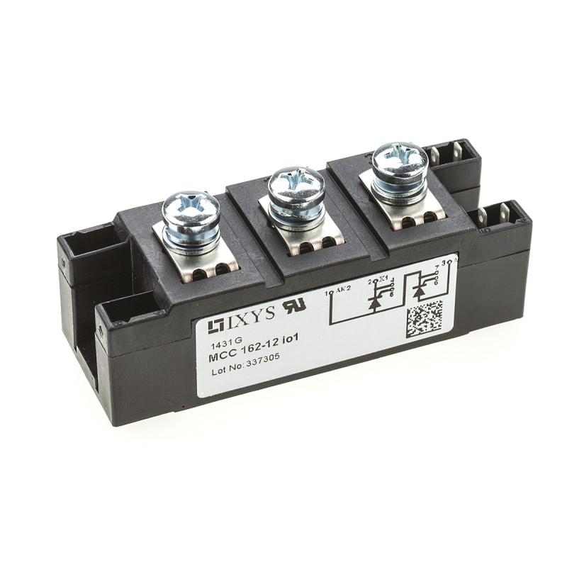 6 pcs - IXYS MCC162-12IO1, Dual Thyristor Module 1200V, 190A 150mA