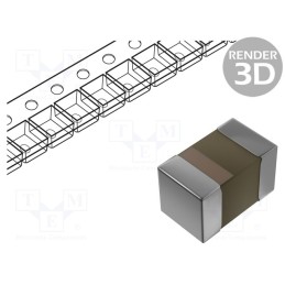 1 pcs x KYOCERA AVX - TACL106K010XTA - Capacitor: tantalum, 10uF, 10VDC, SMD, L, 0603, ±20%, -55÷125°C