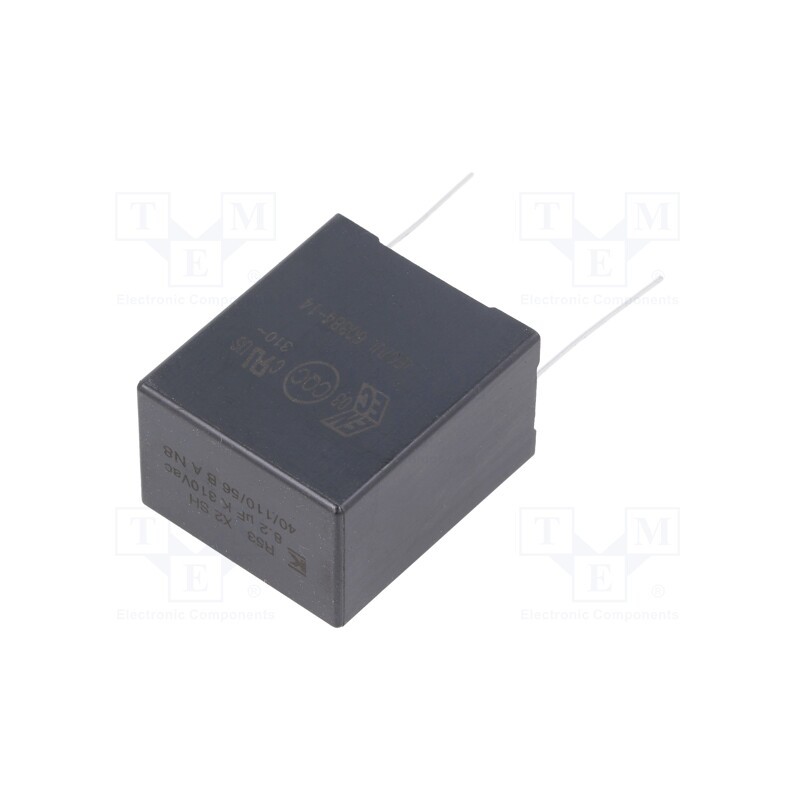 1 pcs x KEMET - R533R482050P0K - Capacitor: polypropylene, 8.2uF, 32x37x22mm, ±10%, 27.5mm, 150V/μs
