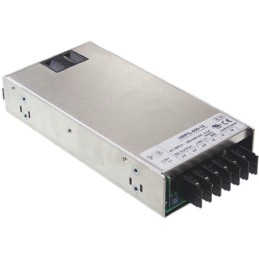 1 pcs - MEAN WELL Switching Power Supply, HRPG-450-48RS, 48V dc, 9.5A, 456W, 1 Output, 120 - 370 V dc, 85 - 264 V