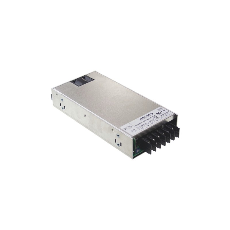 1 pcs - MEAN WELL Switching Power Supply, HRPG-450-48RS, 48V dc, 9.5A, 456W, 1 Output, 120 - 370 V dc, 85 - 264 V