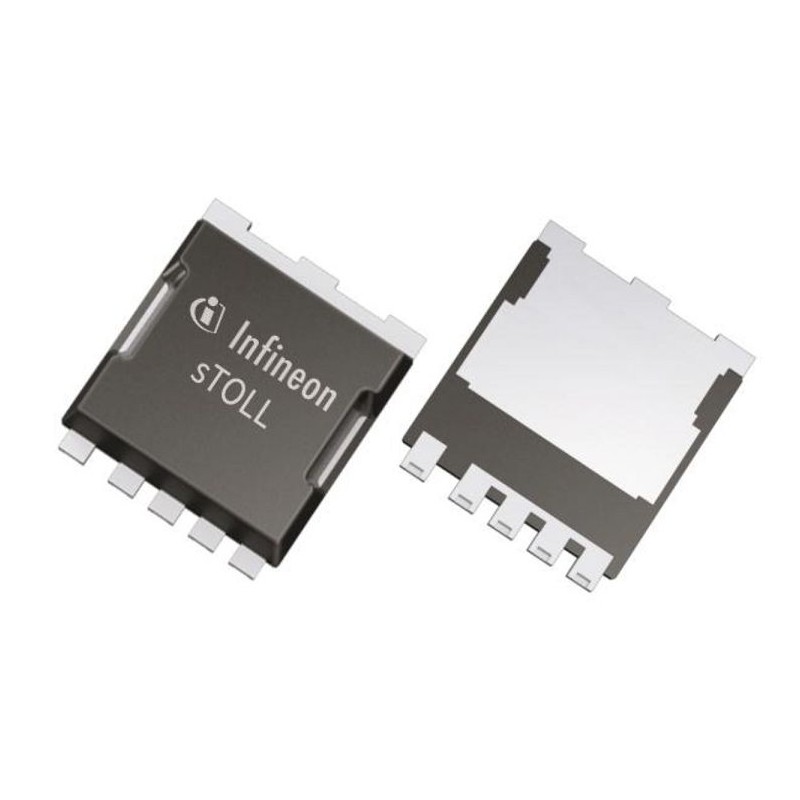 2 pcs - Silicon N-Channel MOSFET Transistor, 440 A, 40 V, 5-Pin HSOF-5 Infineon IST007N04NM6AUMA1