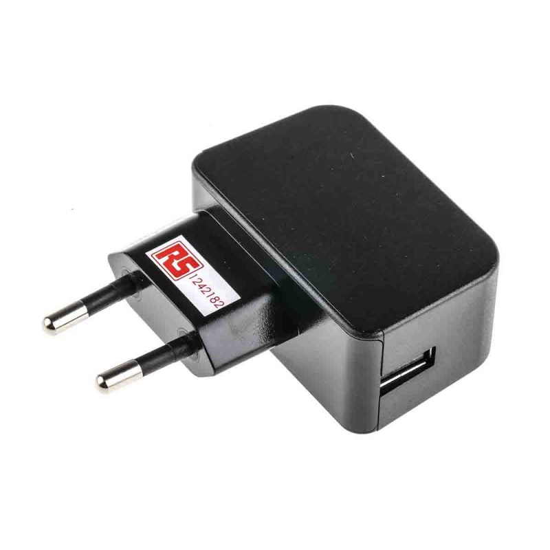 1 pcs - RS PRO 7.5W Plug-In AC/DC Adapter 5V dc Output, 1.5A Output