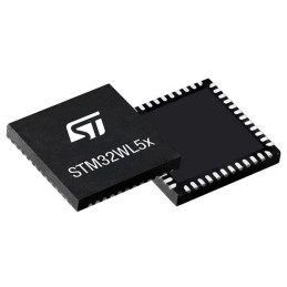 2 pcs - STMicroelectronics STM32WLE4JCI6, 32bit ARM Cortex M4 Microcontroller, STM32WL, 960MHz, 64 kB Flash, 48-Pin UFBGA