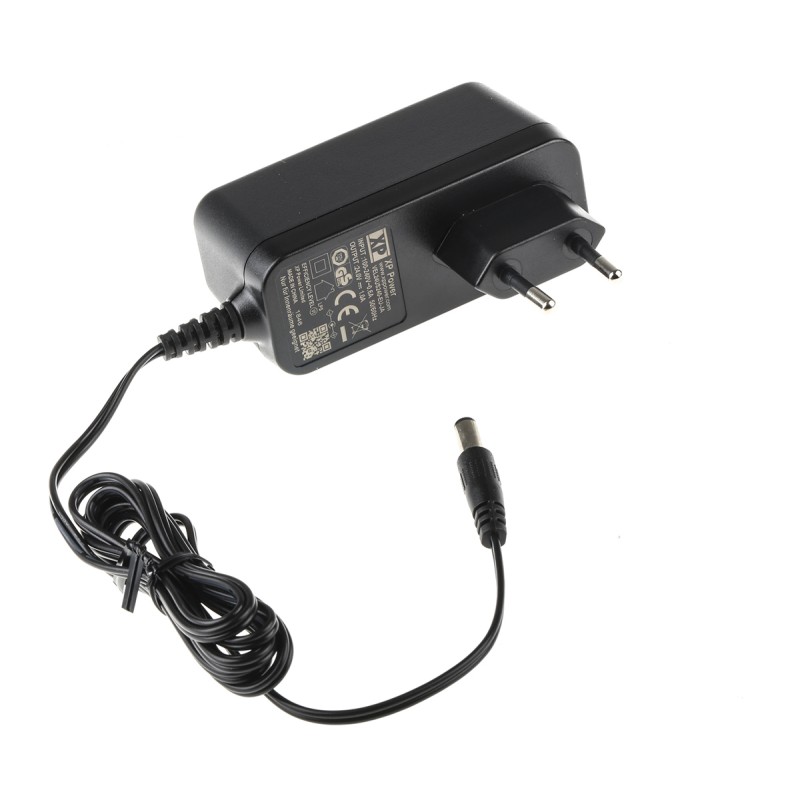 1 pcs - XP Power 24W Plug-In AC/DC Adapter 24V dc Output, 1A Output