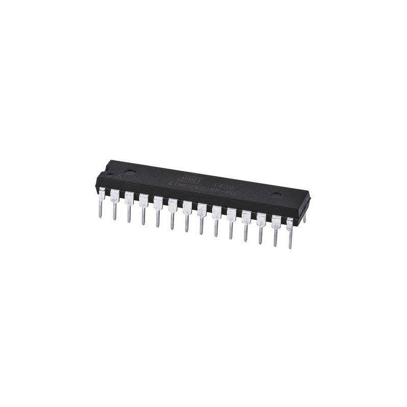 2 pcs - Microchip ATMEGA328P-PU, 8bit AVR Microcontroller, ATmega, 20MHz, 32 kB Flash, 28-Pin PDIP