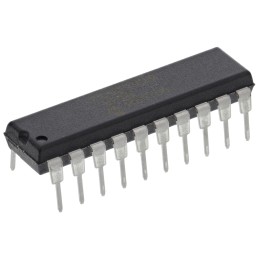2 pcs - Microchip PIC18F13K22-I/P, 8bit PIC Microcontroller, PIC18F, 64MHz, 8 kB, 256 B Flash, 20-Pin PDIP
