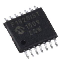 2 pcs - Microchip PIC16F1825-I/ST , 8bit PIC Microcontroller, PIC16F, 32MHz, 14 kB Flash, 14-Pin TSSOP