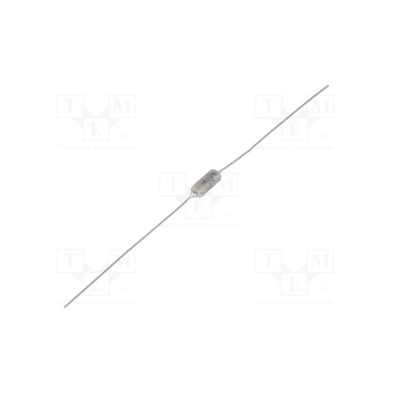 1 pcs x KEMET - T110A105K035AT - Capacitor: tantalum, 1uF, 35VDC, THT, A, ±10%, -55÷125°C, 8Ω, T110