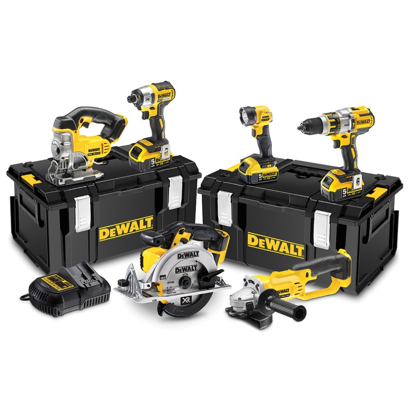 1 pcs - DeWALT DCK694P3-GB, 18V Cordless Power Tool Kit