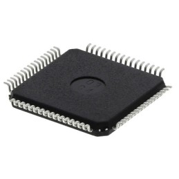 2 pcs - Renesas Electronics R5F51105ADFM30, 32bit RX Microcontroller, RX110, 32MHz, 128 kB Flash, 64-Pin LFQFP