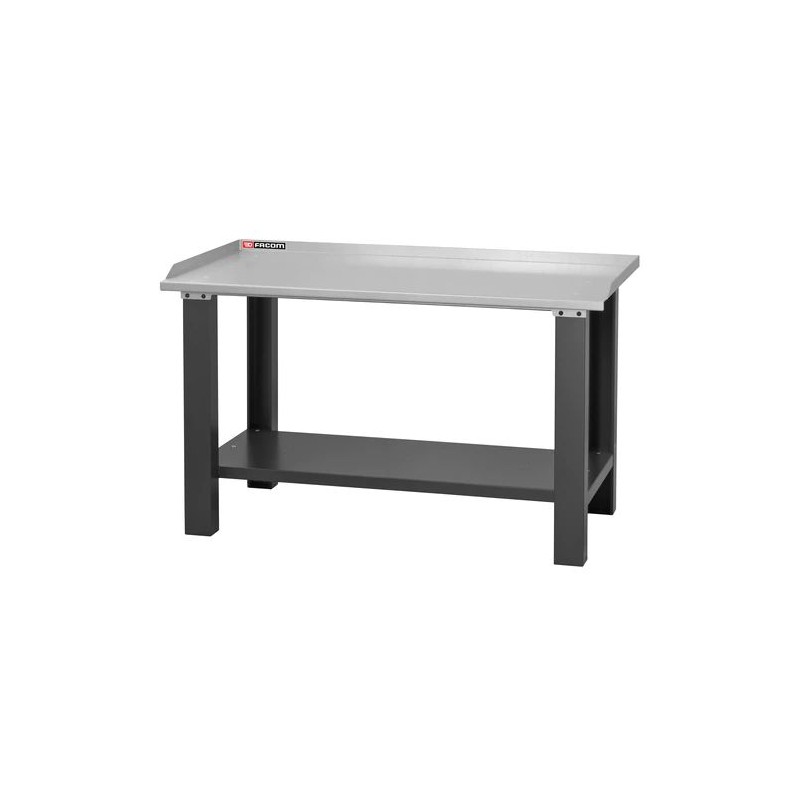 1 pcs - Facom Galvanised Steel Workbench, 500kg Max Load, 850mm x 1500mm