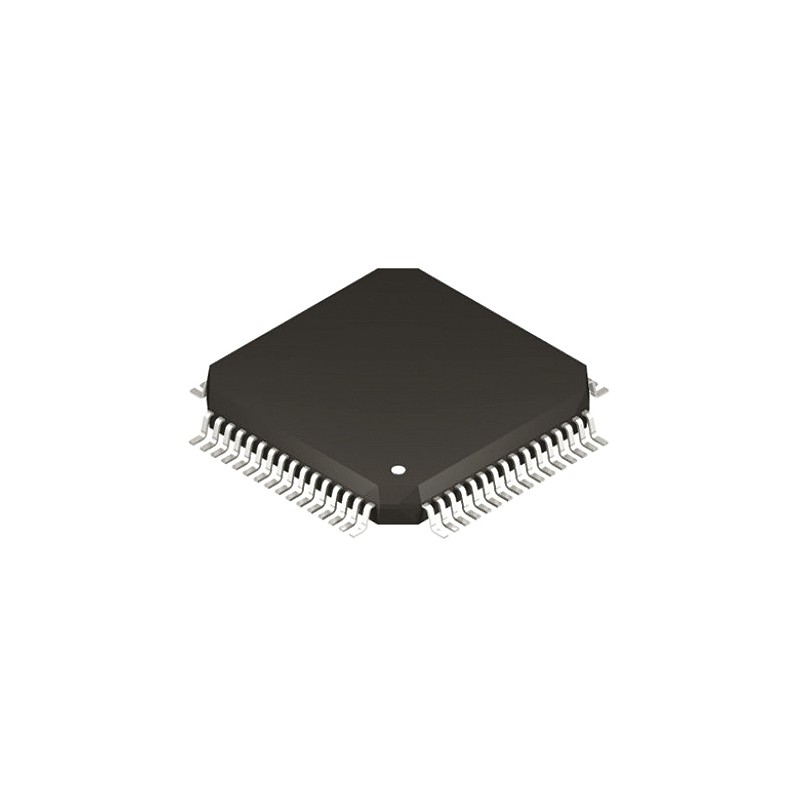 2 pcs - Microchip PIC32MX450F256H-I/PT, 32bit PIC Microcontroller, PIC32MX, 100MHz, 256 kB Flash, 64-Pin TQFP