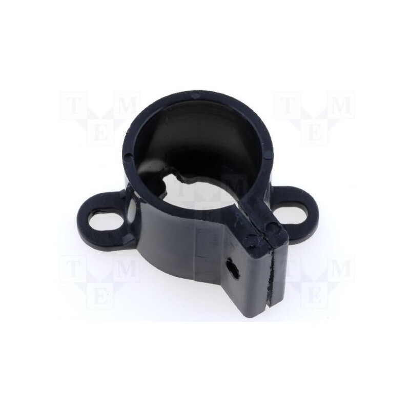 1 pcs x SR PASSIVES - OBJ50 - Mounting clamp, vertical, for large capacitors fastening, D: 4mm