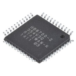 2 pcs - Microchip ATMEGA16A-AU, 8bit AVR Microcontroller, ATmega, 16MHz, 16 kB Flash, 44-Pin TQFP