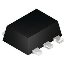 10 pcs - STMicroelectronics ESDA6V1-5P6, Quint-Element Uni-Directional TVS Diode, 150W, 6-Pin SOT-666IP