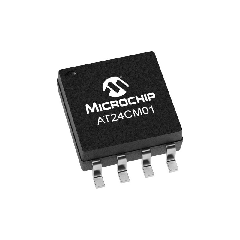 10 pcs - Microchip AT24CM01-SHD-B, 1Mbit EEPROM Memory Chip, 550ns 8-Pin SOIJ-8 Serial-2 Wire, Serial-I2C