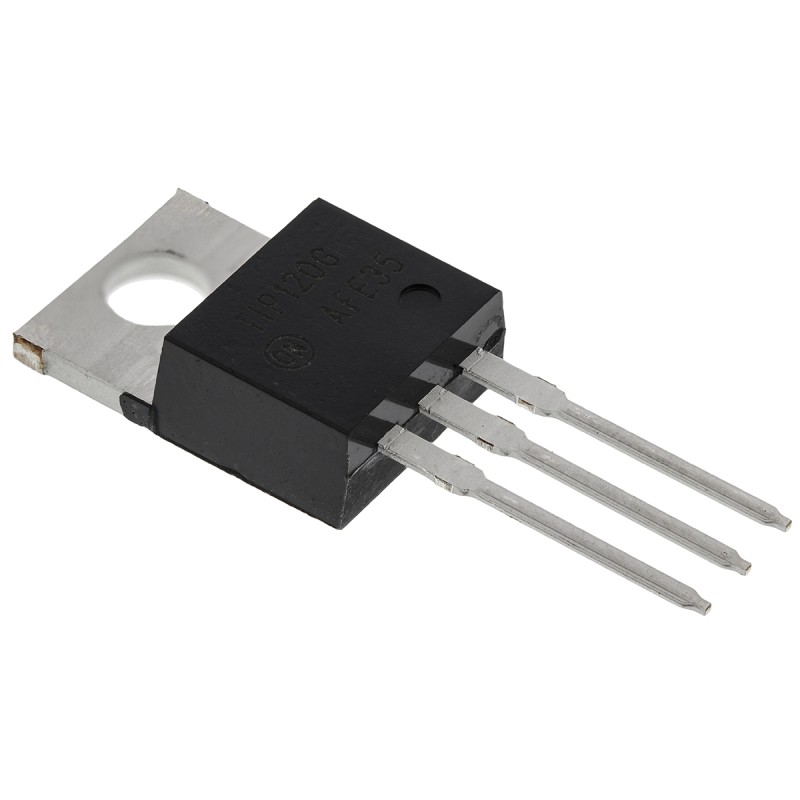 10 pcs - onsemi TIP120G NPN Darlington Transistor, 8 A 60 V HFE:1000, 3-Pin TO-220