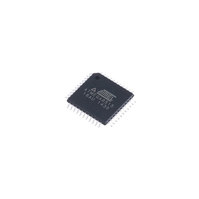 2 pcs - Microchip ATMEGA8515-16AU, 8bit AVR Microcontroller, ATmega, 16MHz, 8 kB Flash, 44-Pin TQFP