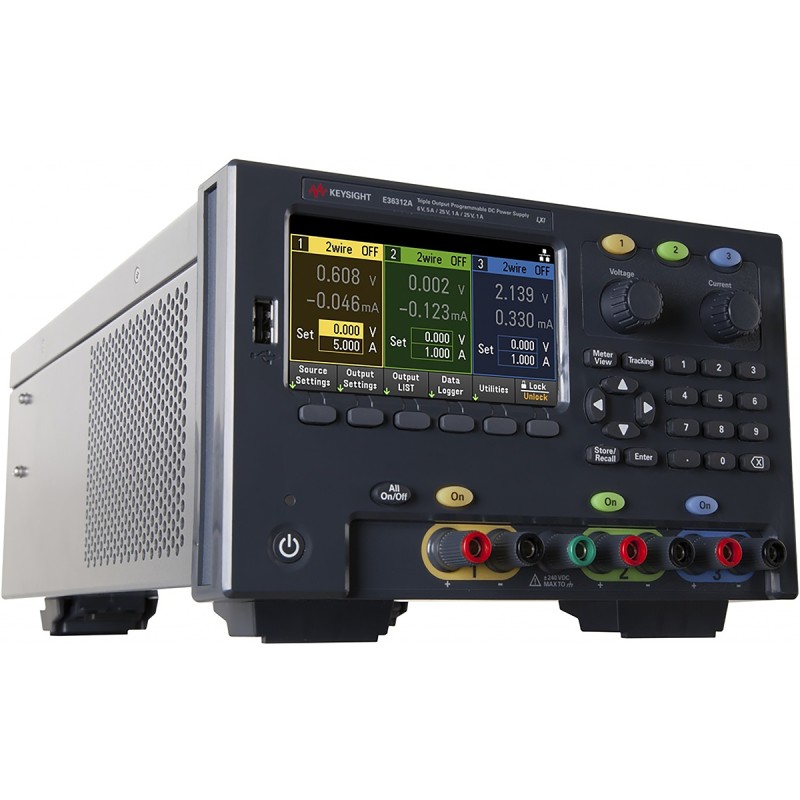 1 pcs - Keysight Technologies E36300 Series Digital Bench Power Supply, 0 - 6V, 1A, 3-Output, 80W