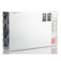 1 pcs - MEAN WELL Switching Power Supply, RSP-2400-24, 24V dc, 100A, 2.4kW, 1 Output, 180 - 264 V ac, 254 - 370 V