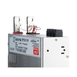 1 pcs - MEAN WELL Switching Power Supply, RSP-2400-24, 24V dc, 100A, 2.4kW, 1 Output, 180 - 264 V ac, 254 - 370 V