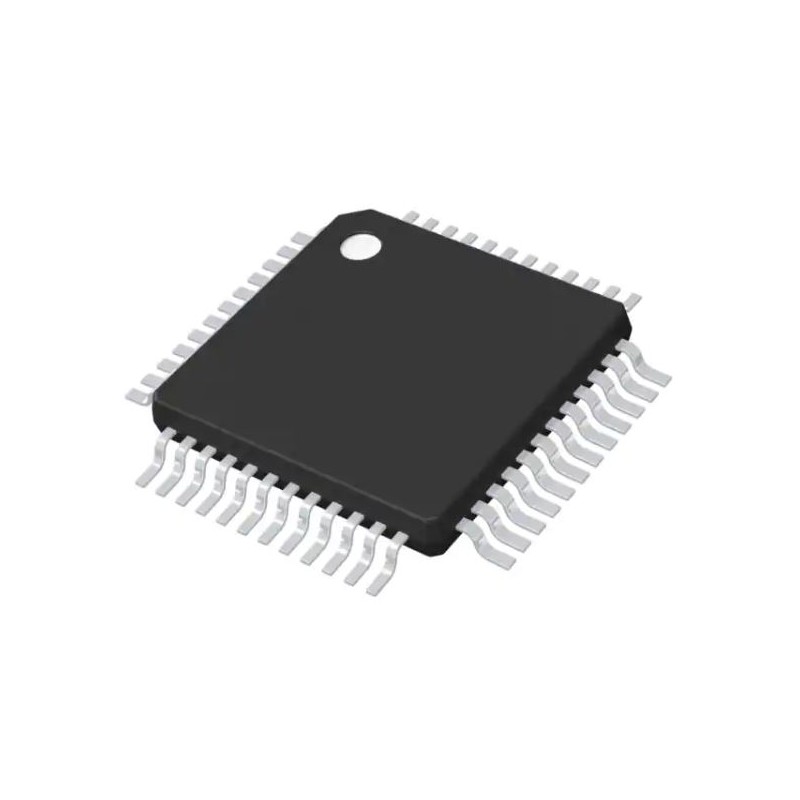 2 pcs - STMicroelectronics STM32L010C6T6 ARM Cortex M0+ Microcontroller, STM32L0, 48-Pin LQFP