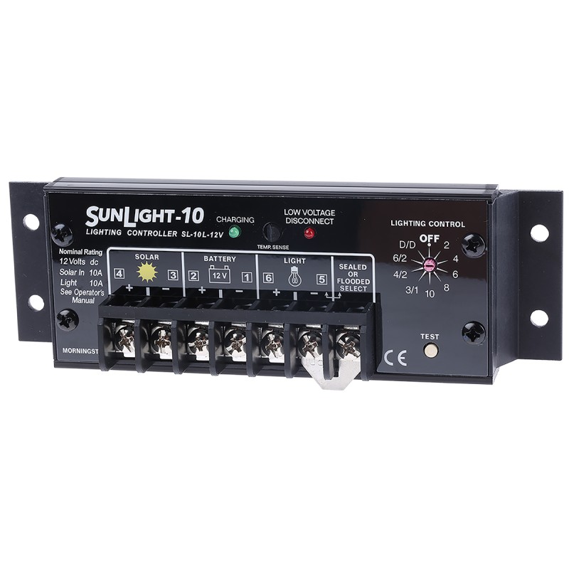 1 pcs - Morningstar 12V dc 10A Solar Charge Controller