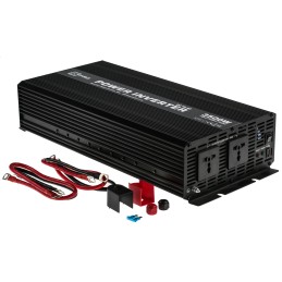 1 pcs - RS PRO Modified Sine Wave 3500W Power Inverter, 24V dc Input, 230V ac Output
