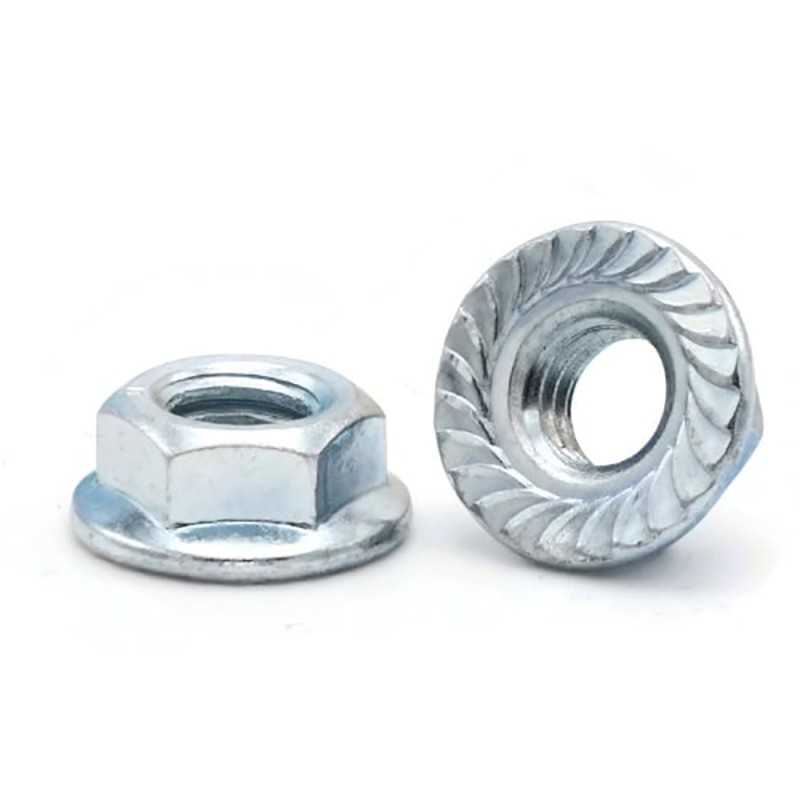 100 pcs - RS PRO Steel Lock Nut, 10-32in