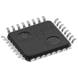 2 pcs - Microchip ATMEGA8U2-AU, 8bit AVR Microcontroller, ATmega, 16MHz, 8 kB Flash, 32-Pin TQFP