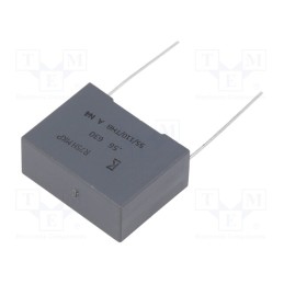 1 pcs x KEMET - R75PN356050H3J - Capacitor: polypropylene, 560nF, 26.5x11x20mm, THT, ±5%, 22.5mm