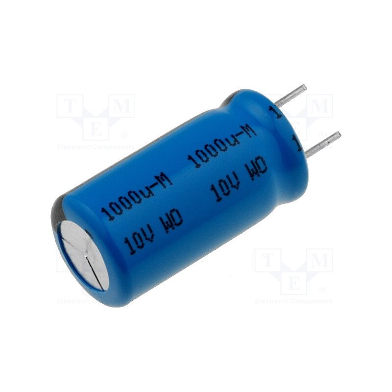 1 pcs x VISHAY - MAL213664102E3 - Capacitor: electrolytic, low ESR, THT, 1000uF, 10VDC, Ø10x20mm
