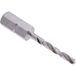 1 pcs - RS PRO HSS Twist Drill Bit, 2.5mm Diameter, 38 mm Overall