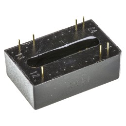 1 pcs - TRACOPOWER TEN 3 DC-DC Converter, 15V dc/ 200mA Output, 9 - 18 V dc Input, 3W, Through Hole, +85°C Max Temp